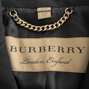 Vintage Burberry London - military style jacket - like new